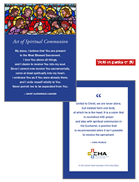 Spiritual Communion Card (Packs of 50)