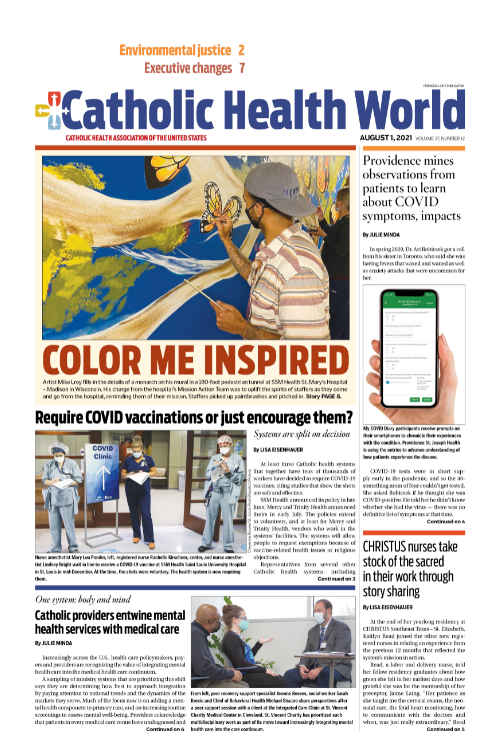Catholic Health World August 1, 2021