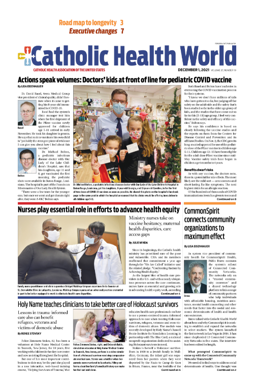 Catholic Health World December 1, 2021