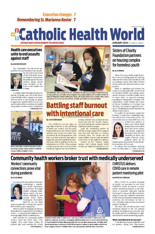 Catholic Health World January 2022