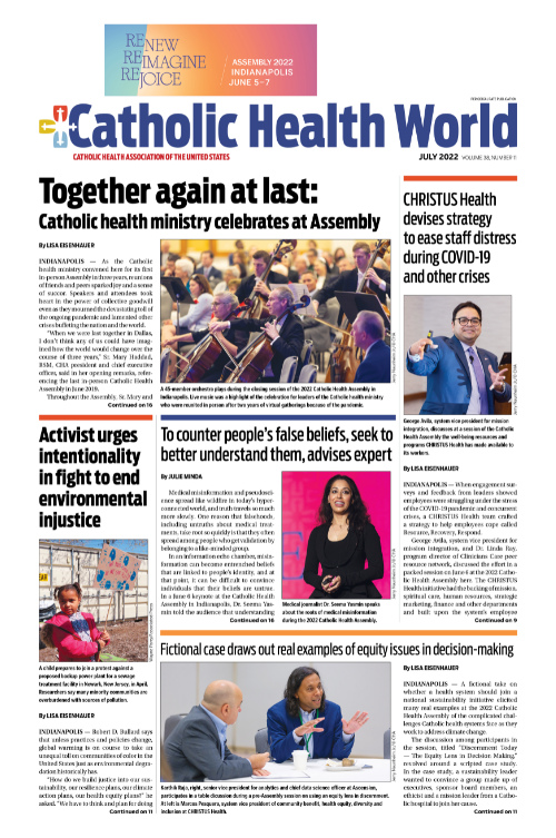 Catholic Health World July 1, 2022