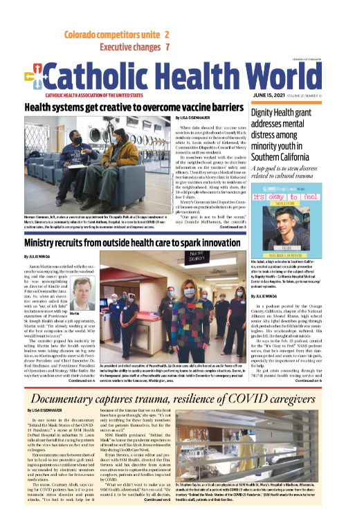 Catholic Health World June 15, 2021