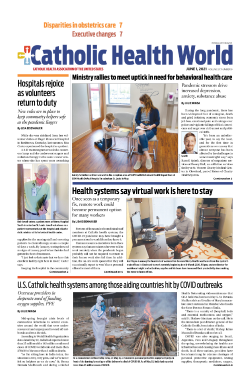Catholic Health World June 1, 2021