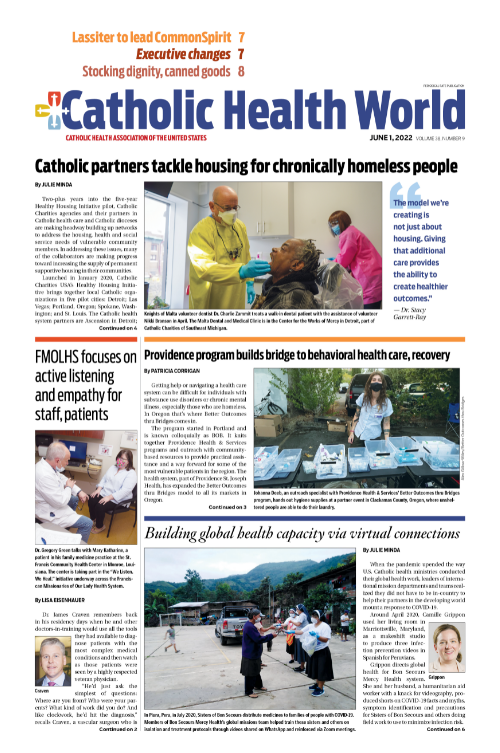 Catholic Health World June 1, 2022