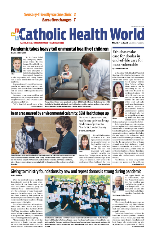 Catholic Health World March 1, 2022
