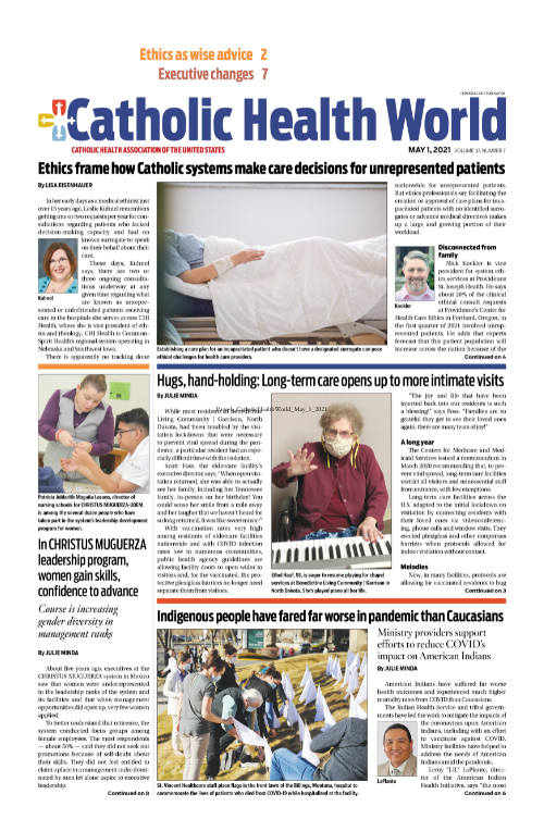 Catholic Health World May 1, 2021