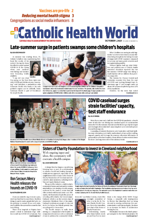 Catholic Health World October 1, 2021