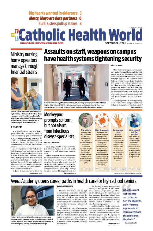 Catholic Health World September 1, 2022