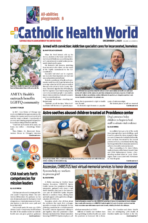 Catholic Health World December 1, 2020