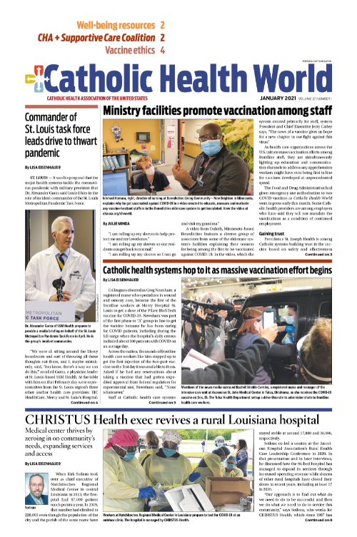 Catholic Health World January 2021