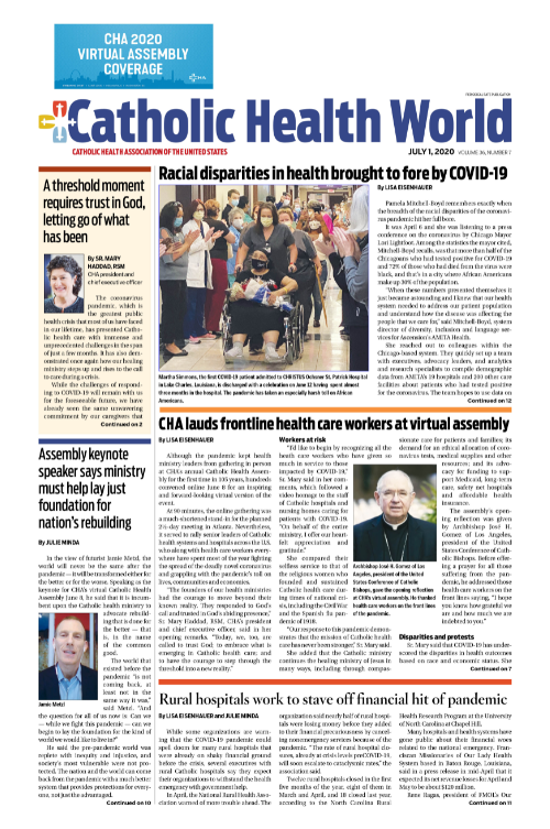 Catholic Health World July 1, 2020