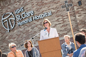 Hospital Sisters System ceremony