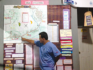 Medical Residents with Map