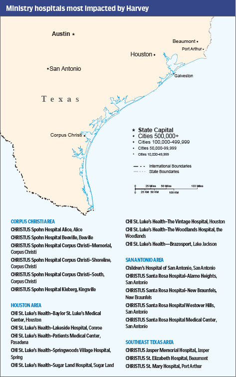 Houston Hurricane Map