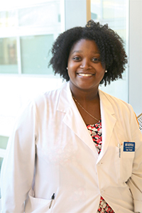 Dr. Danielle Terrell, a resident in pediatric neurosurgery at Louisiana State University – Shreveport