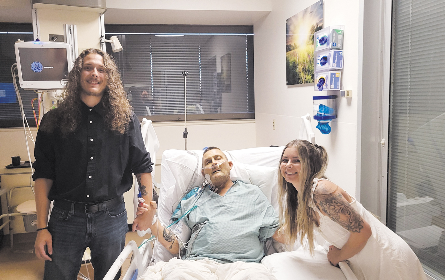 Couple marries at bedside of bride's father in Ascension hospital ICU in Indiana