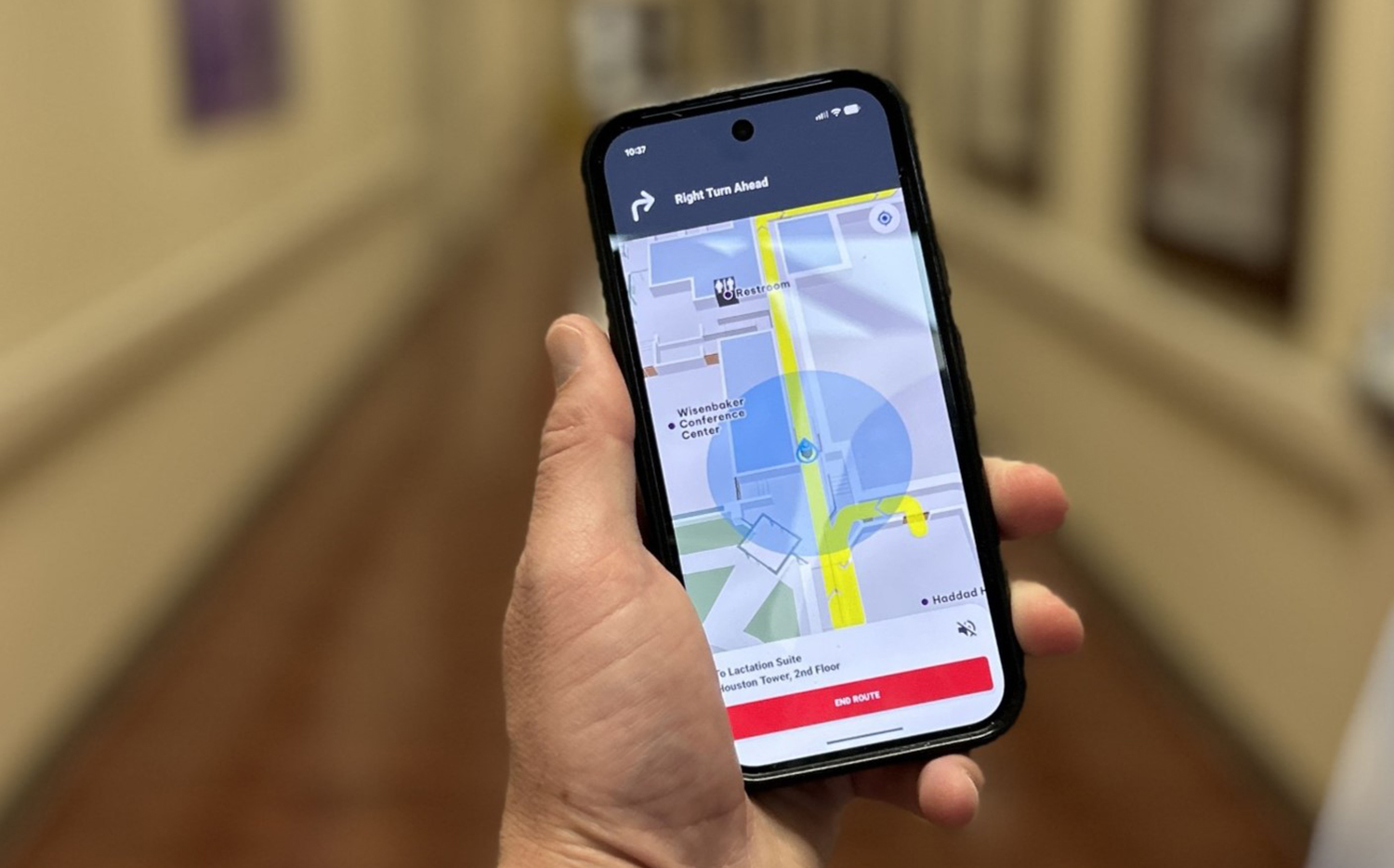 CHRISTUS Mother Frances Hospital in Tyler, Texas, has added a way-finding feature to help people navigate its campus. It’s the first hospital in the CHRISTUS Health system to do so.