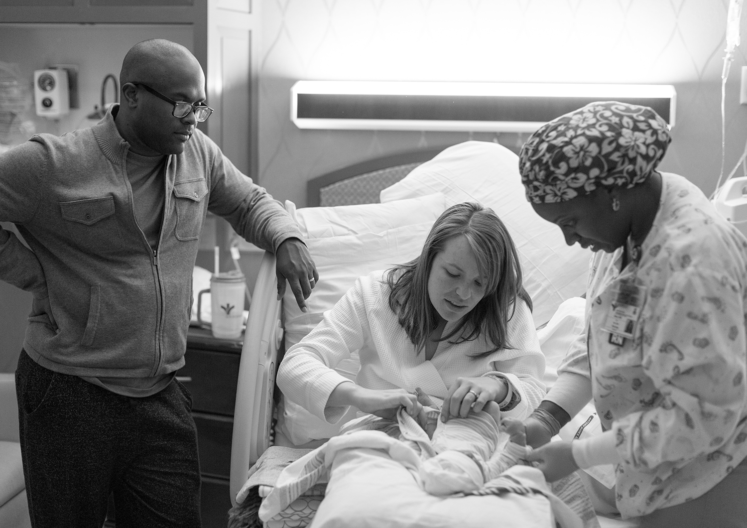 Meg and John-Mark Walker tend to their newborn son, Jacob, during his brief life at Bon Secours St. Mary’s Hospital in Richmond, Virginia