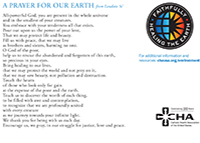 Encyclical Prayer Card - Back