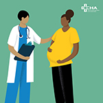 Maternal Health C with CHA Logo