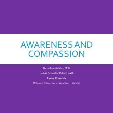 Awareness and Compassion