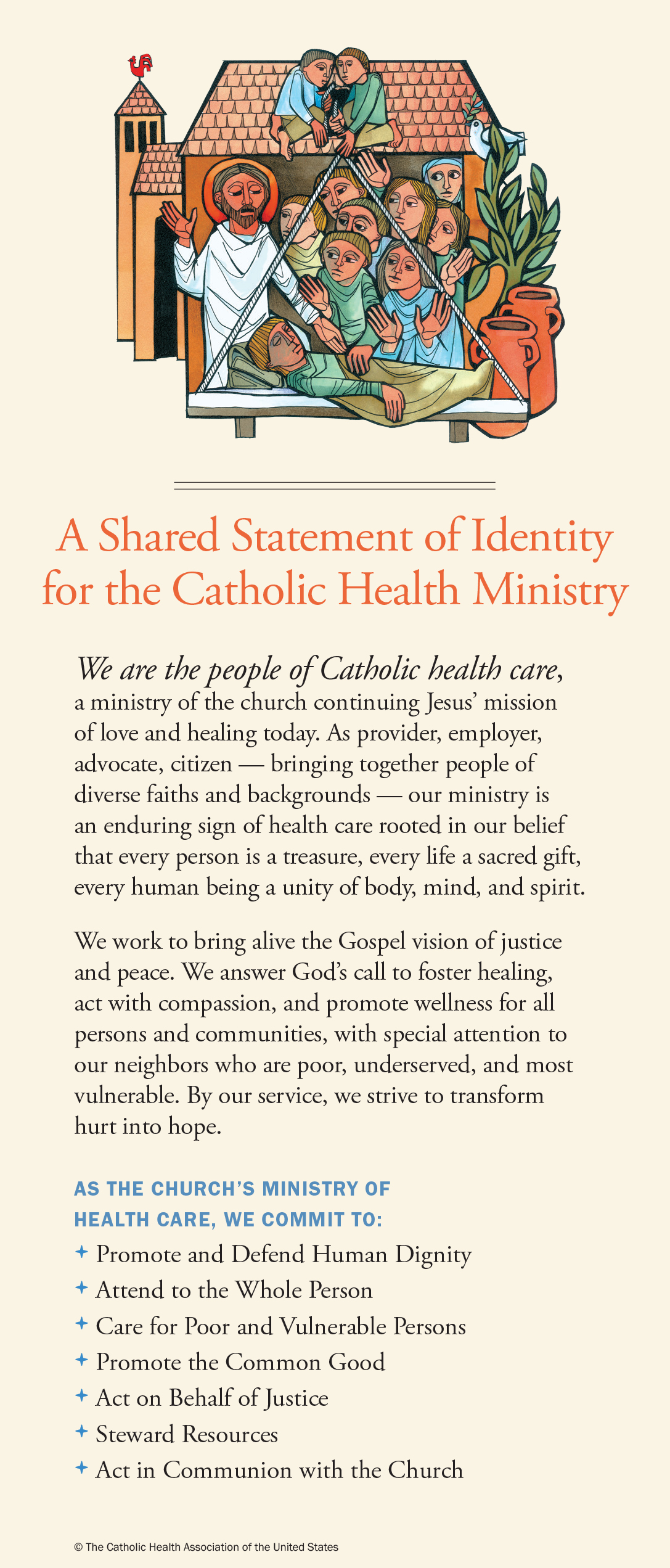 A Shared Statement of Identity for the Catholic Health Ministry