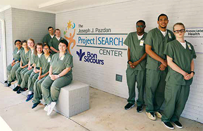 Bon Secours St. Francis Integrates Students with Disabilities Into Hospital Jobs 2 c